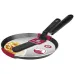 Сковорода блинная Rondell Pancake frypan RDA-1408 круглая 22см покрытие: Xylan Plus ручка несъемная (без крышки) черный