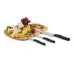 Набор ножей кухон. Rondell Bayoneta RD-1569 компл.:4предм. разд.дос. черный блистер