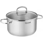 Кастрюля Rondell Solo RDS-1602 3.1л. d=20см (с крышкой) стальной