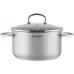 Кастрюля Rondell Solo RDS-1602 3.1л. d=20см (с крышкой) стальной Кастрюля Rondell Solo RDS-1602 3.1л. d=20см (с крышкой) стальной