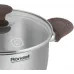 Кастрюля Rondell Coffee Bean RDS-1644 3.2л. d=20см (с крышкой) стальной Кастрюля Rondell Coffee Bean RDS-1644 3.2л. d=20см (с крышкой) стальной