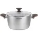 Кастрюля Rondell Coffee Bean RDS-1645 5.7л. d=24см (с крышкой) стальной