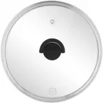Крышка Rondell Handy RDA-1686 d=24см крыш.прозрачный руч.черная