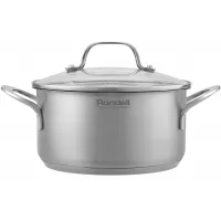Кастрюля Rondell Asset RDS-1707 4.8л. d=24см (с крышкой) стальной