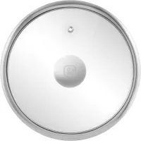 Крышка Rondell Modern RDA-1740 d=28см крыш.прозрачный руч.стальная