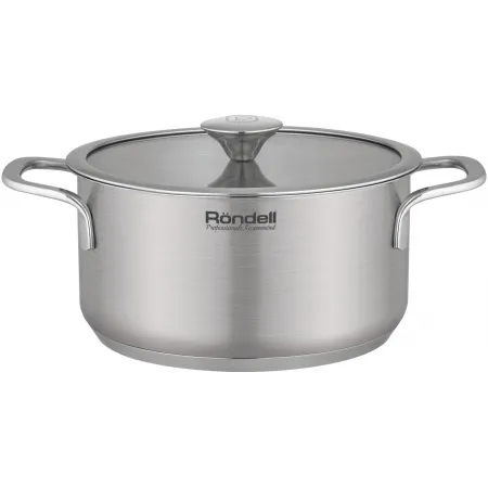 Кастрюля Rondell Modern RDS-1746 2л. d=18см (с крышкой) стальной