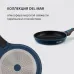 Сковорода Rondell Del mar RDA-1848 круглая 26см покрытие: Xylan Plus ручка съемная (без крышки) синий