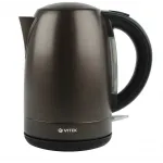 Чайник электрический Vitek VT-7032 1.8л. 1850Вт прозрачный/черный корпус: стекло