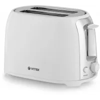 Тостер Vitek VT-7165 750Вт белый
