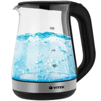 Чайник электрический Vitek Ultimate VT-8812 1.7л. 2200Вт корпус: стекло/пластик Чайник электрический Vitek Ultimate VT-8812 1.7л. 2200Вт корпус: стекло/пластик