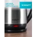 Чайник электрический Scarlett SC-EK21S34 1.8л. 2200Вт черный корпус: сталь