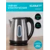 Чайник электрический Scarlett SC-EK21S36 1.8л. 2200Вт черный корпус: сталь