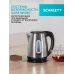 Чайник электрический Scarlett SC-EK21S36 1.8л. 2200Вт черный корпус: сталь
