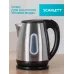 Чайник электрический Scarlett SC-EK21S36 1.8л. 2200Вт черный корпус: сталь