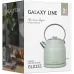 Чайник электрический Galaxy Line GL 0333 1.5л. 2200Вт мятный корпус: нерж.сталь (7010103330)