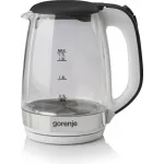 Чайник электрический Gorenje K17GXG 1.7л. 2200Вт белый/серебристый корпус: стекло/пластик