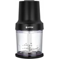 Измельчитель электрический Vitek VT-7131 0.3л. 800Вт черный Измельчитель электрический Vitek VT-7131 0.3л. 800Вт черный