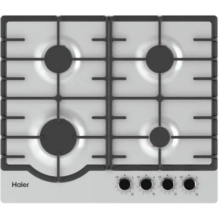 Газовая варочная поверхность Haier HHX-M64RNVX нержавеющая сталь