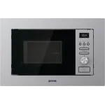 Микроволновая печь Gorenje BMI201AG1X 20л. 800Вт нержавеющая сталь/черный (встраиваемая)