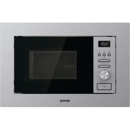 Микроволновая печь Gorenje BMI201AG1X 20л. 800Вт нержавеющая сталь/черный (встраиваемая)