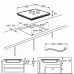 Индукционная варочная поверхность Electrolux EIS62453 черный