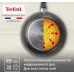 Сковорода ВОК (WOK) Tefal G6 Rock 04235628 круглая 28см покрытие: Mineralia ручка несъемная (без крышки) темно-серый