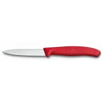 Набор ножей кухон. Victorinox Swiss Classic Paring 6.7111.35 компл.:3предм. овощеч. красный карт.коробка