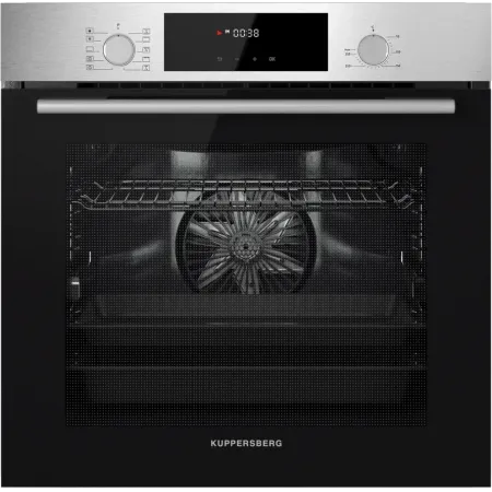 Духовой шкаф Электрический Kuppersberg HF 609 BX черный/нержавеющая сталь