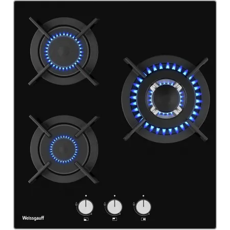 Газовая варочная поверхность Weissgauff HGG 451 BGV черный