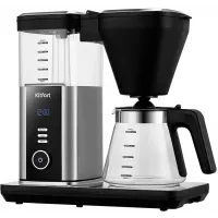 Кофеварка капельная Kitfort КТ-7213 1550Вт нержавеющая сталь/черный