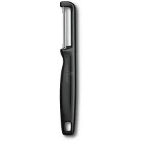 Овощечистка Victorinox Iotaс лезвием двухсторон. черный упак.:европодвес (6.0942.3)
