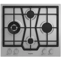 Газовая варочная поверхность Hotpoint HGMT 643 W IX нержавеющая сталь