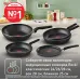 Сковорода Tefal Rock 4235124 круглая 24см покрытие: антипригарное ручка несъемная (без крышки) черный (9100054293)