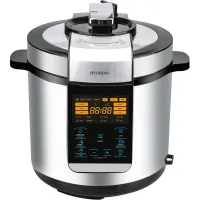 Мультиварка-скороварка Hyundai HYMC-2406 6л 1000Вт серебристый/черный Мультиварка-скороварка Hyundai HYMC-2406 6л 1000Вт серебристый/черный