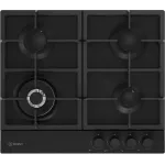 Газовая варочная поверхность Indesit THPM 642 WS/BL/I черный