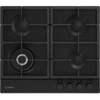 Газовая варочная поверхность Indesit THPM 642 WS/BL/I черный