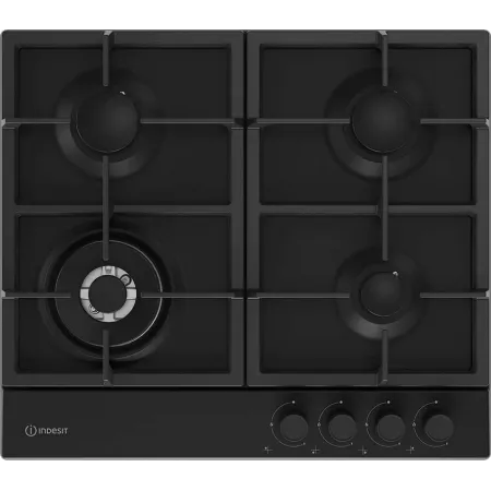 Газовая варочная поверхность Indesit THPM 642 WS/BL/I черный