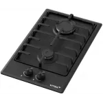 Газовая варочная поверхность Vitek VGH 3210 BK черный матовый