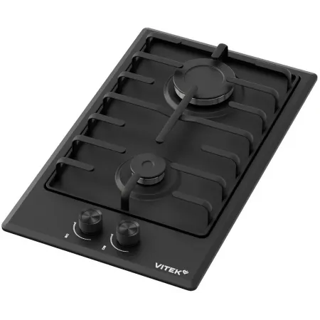 Газовая варочная поверхность Vitek VGH 3210 BK черный матовый