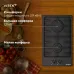 Газовая варочная поверхность Vitek VGH 3210 BK черный матовый