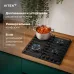 Газовая варочная поверхность Vitek VGH 6420 BG стекло черное