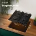 Газовая варочная поверхность Vitek VGH 6420 BG стекло черное
