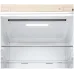 Холодильник LG GC-B459AEMW 2-хкамерн. бежевый инвертер