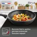 Сковорода ВОК (WOK) Tefal Brut Э 04236628 круглая 28см покрытие: Mineralia (без крышки) черный (9100054292) Сковорода ВОК (WOK) Tefal Brut Э 04236628 круглая 28см покрытие: Mineralia (без крышки) черный (9100054292)