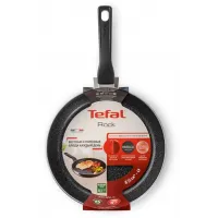 Сковорода Tefal Rock 04235126 круглая 26см покрытие: Mineralia ручка несъемная (без крышки) черный