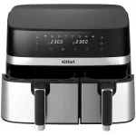 Аэрогриль Kitfort КТ-2261 2700Вт черный/серебристый