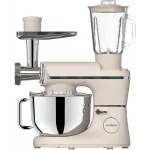 Кухонная машина Hyundai HYM-S9681 планетар.вращ. 1500Вт бежевый