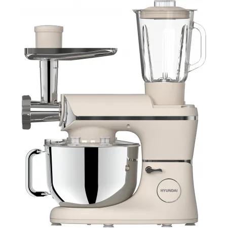Кухонная машина Hyundai HYM-S9681 планетар.вращ. 1500Вт бежевый