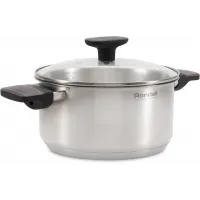 Кастрюля Rondell Chambray RDS-1955 2.8л. d=20см (с крышкой) стальной Кастрюля Rondell Chambray RDS-1955 2.8л. d=20см (с крышкой) стальной