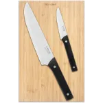 Набор ножей кухон. Rondell Mustang RD-1977 компл.:3предм. разд.дос. дерево/черный блистер Набор ножей кухон. Rondell Mustang RD-1977 компл.:3предм. разд.дос. дерево/черный блистер